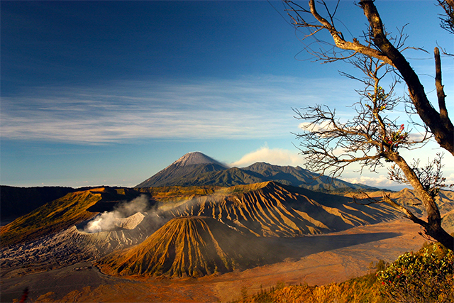 Mount Bromo in East Java, Indonesia
