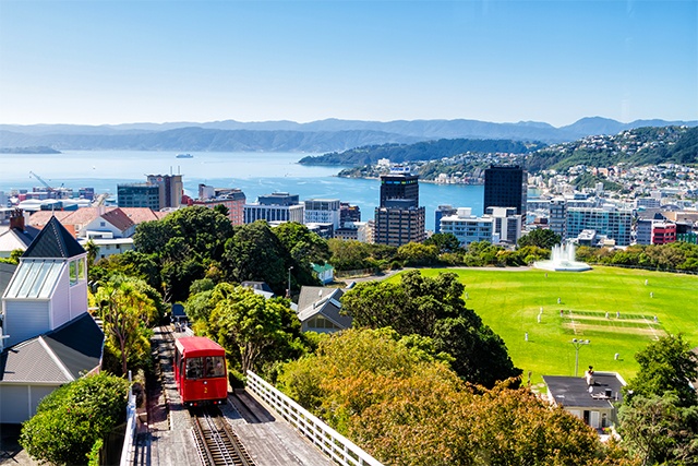 Wellington cable car, New Zealand